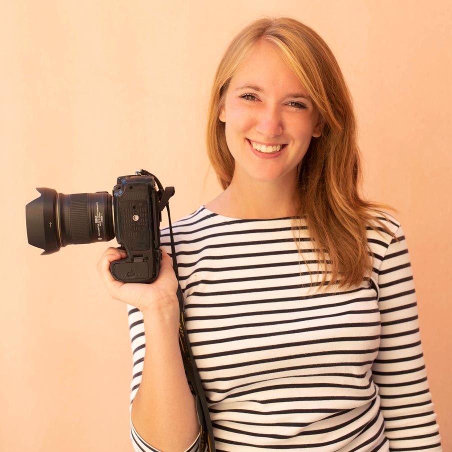 Portrait de la photographe Laura Gelfged.