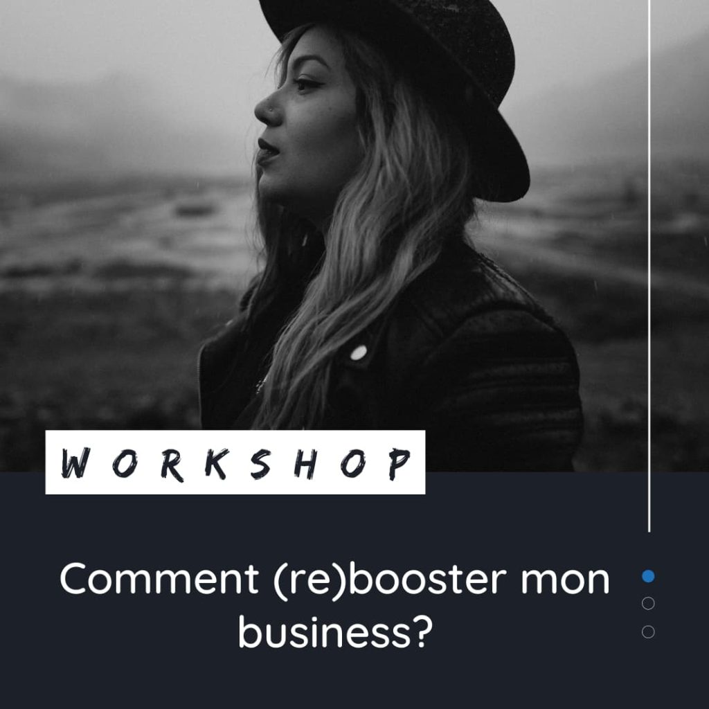 WORKSHOP COMMENT BOOSTER BUSINESS THE QUIRKY BEWE EVENT BRUXELLES