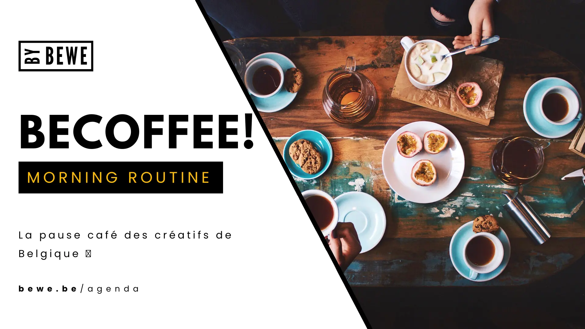 BeCoffee la pause café des créatifs de l'évènementiel en Belgique