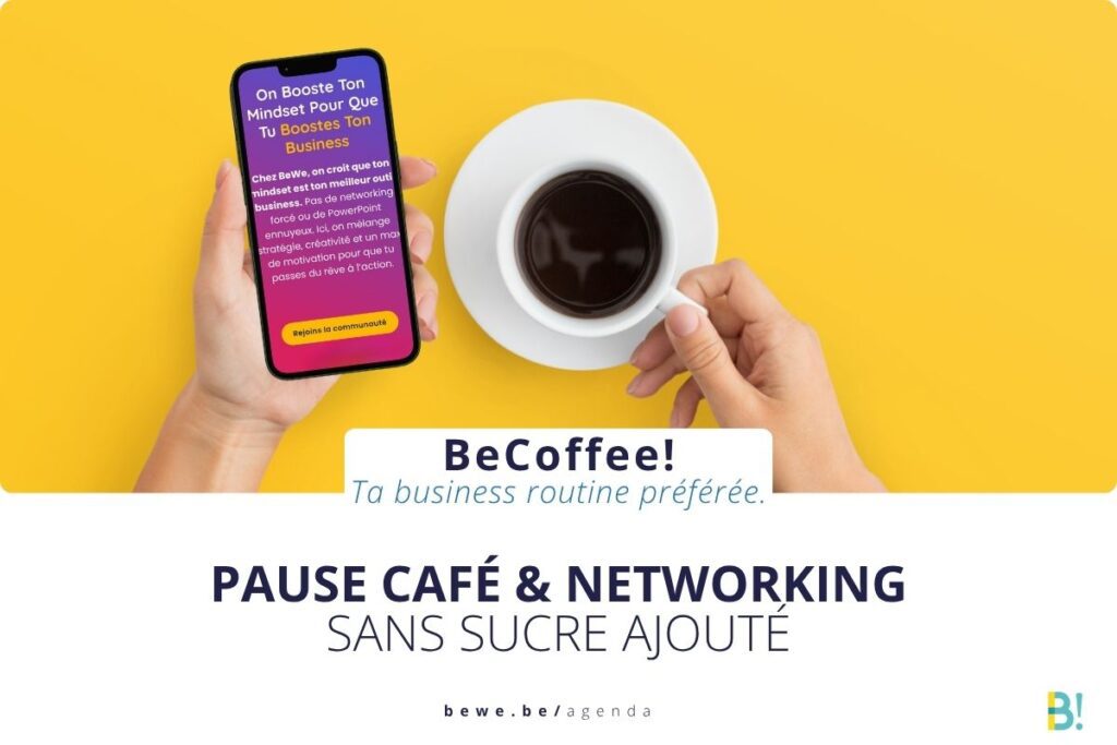 BeCoffee est la pause café des professionnels de l'événementiel avec BeWe Event.