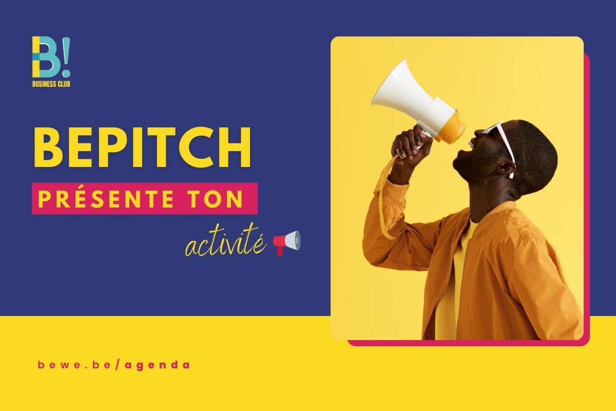 BePitch, c'est l'évènement pour affûter ton pitch en 5 minutes chrono et apprendre à convaincre tes futurs clients.